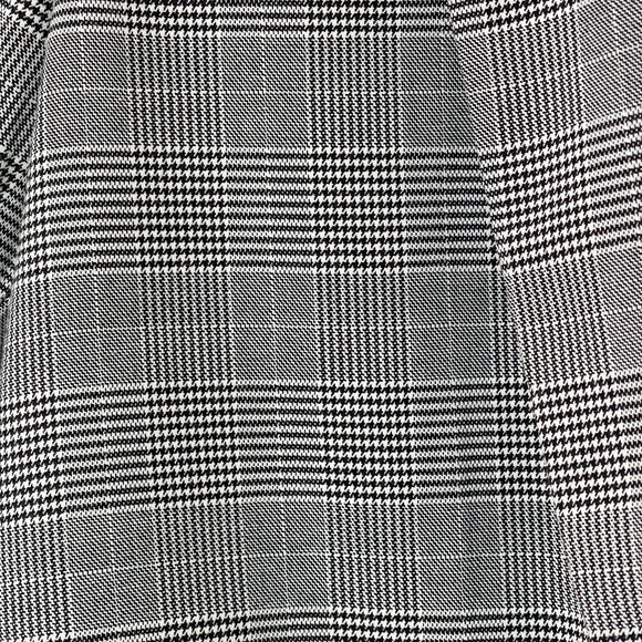 Banana Republic grey houndstooth plaid paper bag skirt - Picture 4 of 6